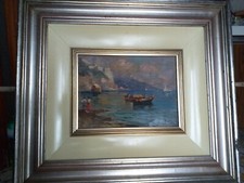 dipinto ad olio dell'artista RICCIARDI Oscar (Na 1864-1935 )