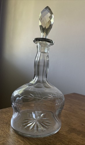 Decanter cristallo con uva - decanter,