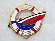 vecchia targa ADAC targhetta