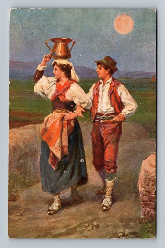 Italia collina costumi nativi - italia-,