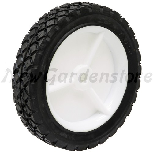 Ruota plastica rasaerba - in,