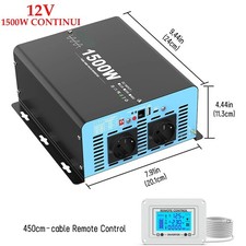 Inverter 12V o 24V 3000W Picco
