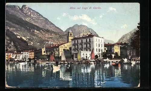 Riva sul lago - lago, garda,