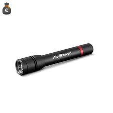 Torcia LED Regolabile 370lm con Zoom, Flash, 2 Batterie AA Incluse 500003