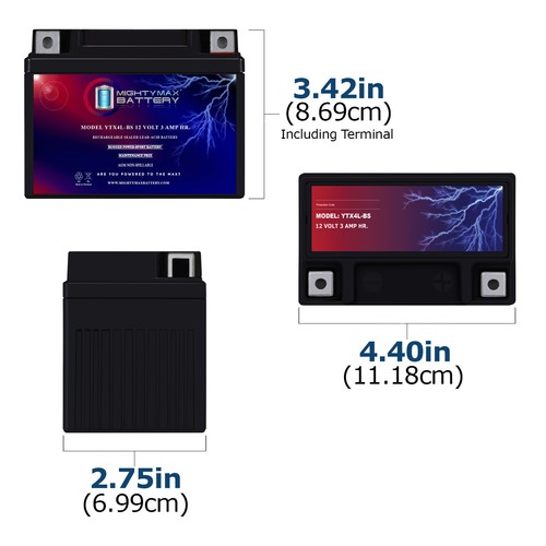 Mighty max ytx4l sla - max, ytx4l-bs