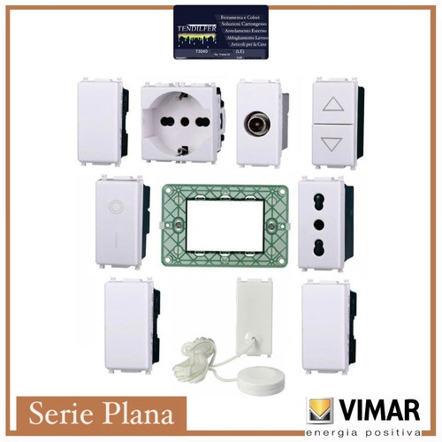 Vimar serie plana compatibile - serie,