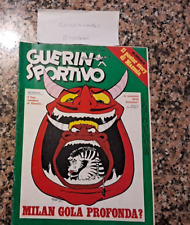 Guerin sportivo 14 1976-Milan-Juventus-Toro-NO POSTER STORY-