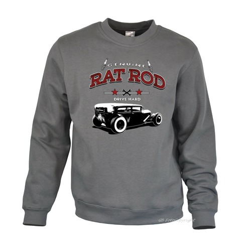 Hot rod sweatshirt auto - rod,