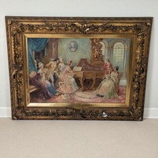 Quadro antico concerto - quadro,