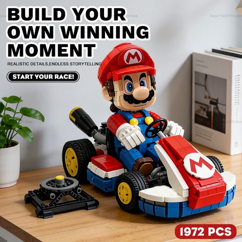 Set costruzioni kart racing - kart,