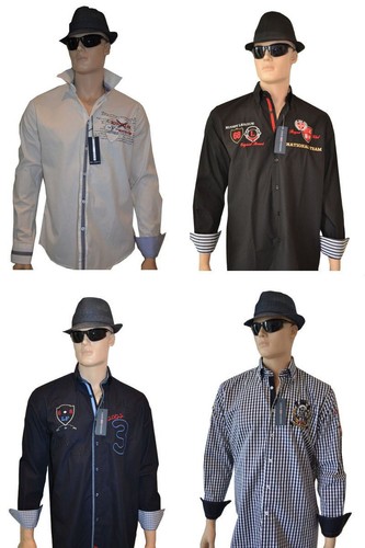 Camicia uomo casual collo