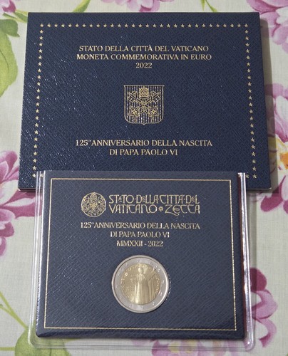 Euro vaticano 2022 fdc - euro,