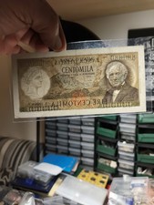 Banconota lire 100000 - banconota,