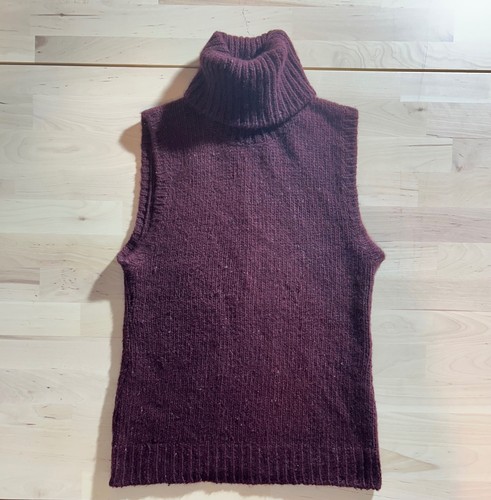 Gilet girocollo senza maniche