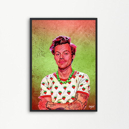 Poster quadro disegno - poster, music