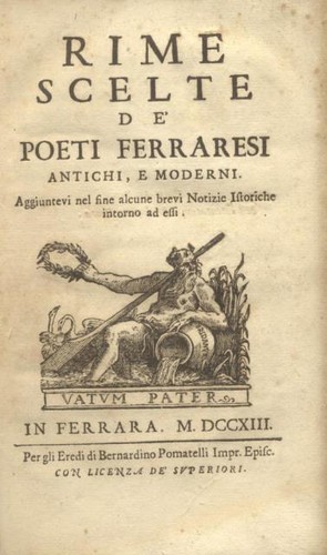 Baruffaldi girolamo rime - girolamo.,