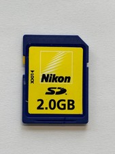 Scheda di memoria SD Nikon da