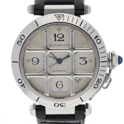 Cartier w31040h3 pasha grid - pasha,