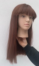 parrucca capelli  Come veri Lunga Cm 50 Castano Chestnut  30 33 Come Naturali