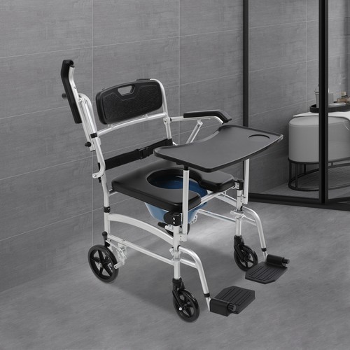 Sedia doccia con ruote - da,