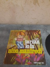NINO MANFREDI 45 GIRI TARZAN LO FA SIGLA TV