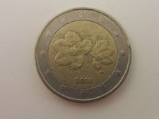 Moneta euro fiori di - 2,