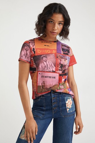 Shirt desigual 21wwtk58 - t-shirt,