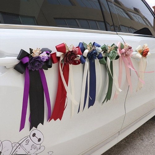 Auto fiocco fiori - fiocco,