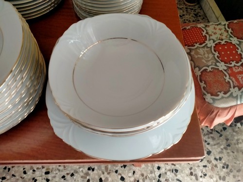 Servizio piatti bavaria bianco - piatti,
