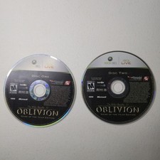The Elder Scrolls IV Oblivion GOTY Xbox 360 dischi gioco 1 e 2 RPG testato
