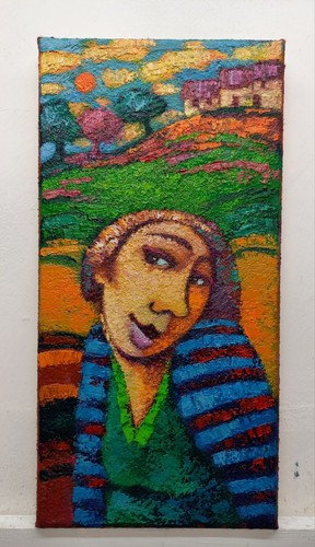 Dipinto quadro paesaggio - quadro,