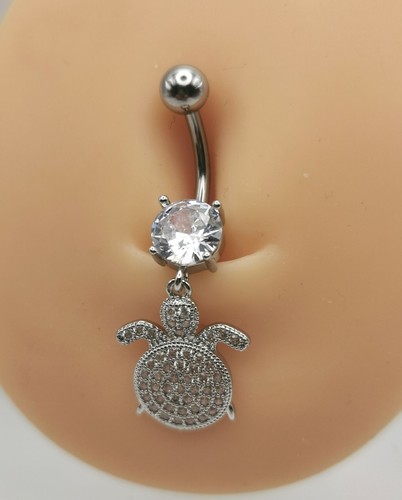 Piercing ombelico curvo - ombelico, a