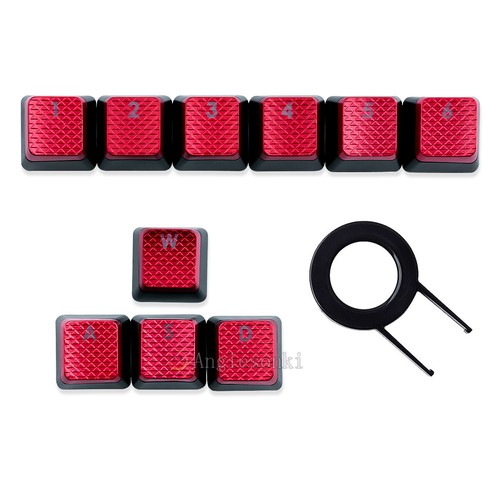 Stock corsair red tasti - red,