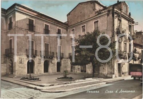 Pescara casa annunzio - pescara, d'annunzio