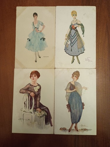 Cartoline vintage 1918 - 4,