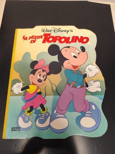 Libro festa topolino - festa, di