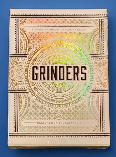 Carte gioco grinders white - carte,