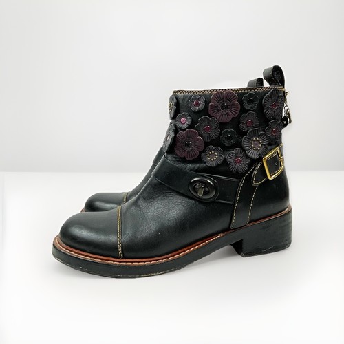Stivaletti coach moto bootie - moto,