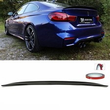 Spoiler posteriore Sport-Performance Shadow Line nero adatto per BMW F32 Coupé + ABE