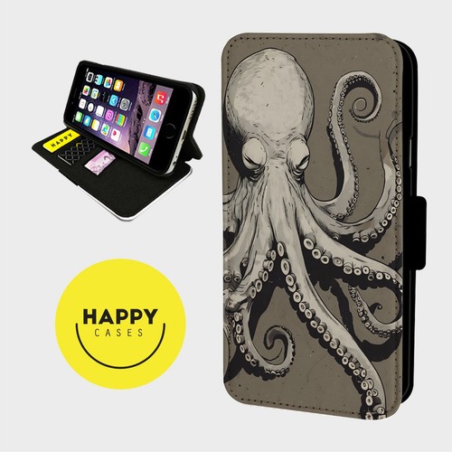 Retro style octopus - art,