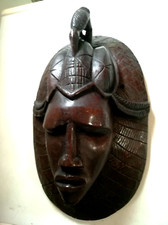 MASCHERA TRIBALE LEGNO AFRICA