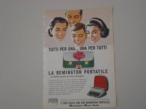 Advertising pubblicità 1958 - pubblicità,