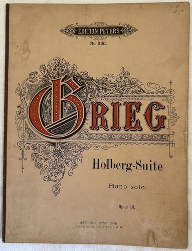 Edvard grieg aus holberg - edvard,