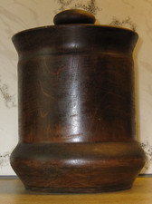 18/19 Vaso antico Scatola di legno scatola di legno Apotheke Farmacia Farmacia