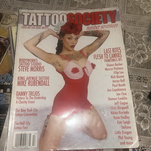 Tattoo society magazine issue - society,