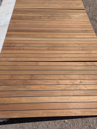 Paiolo doghe teak - doghe, nero
