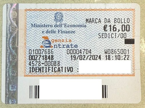 Marche bollo 2024 - da,