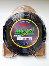 FILO PER DECESPUGLIATORE NYLSAW Sezione quadra Seghettata 4.0 mm x 21  mt