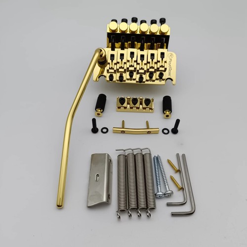 Gold floyd rose tremolo - tremolo, bridge