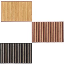 [3 COLORI] Tappeto Bamboo Cucina Bagno Stuoia Antiscivol 60x90 Bambù Antimacchia